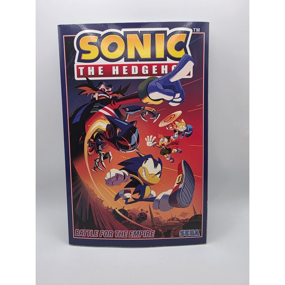 Sonic the Hedgehog Vol 13 Battle for the Empire IDW Graphic Novel Paperback